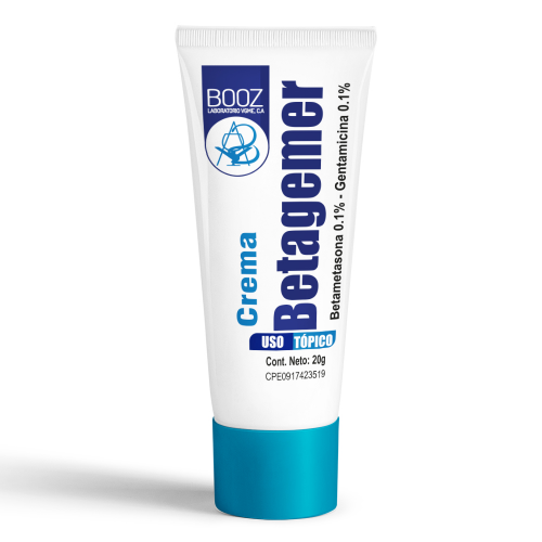 BETAGEMER BETAMETASONA GENTAMICINA 0.1-0.1% CREMA 20GR